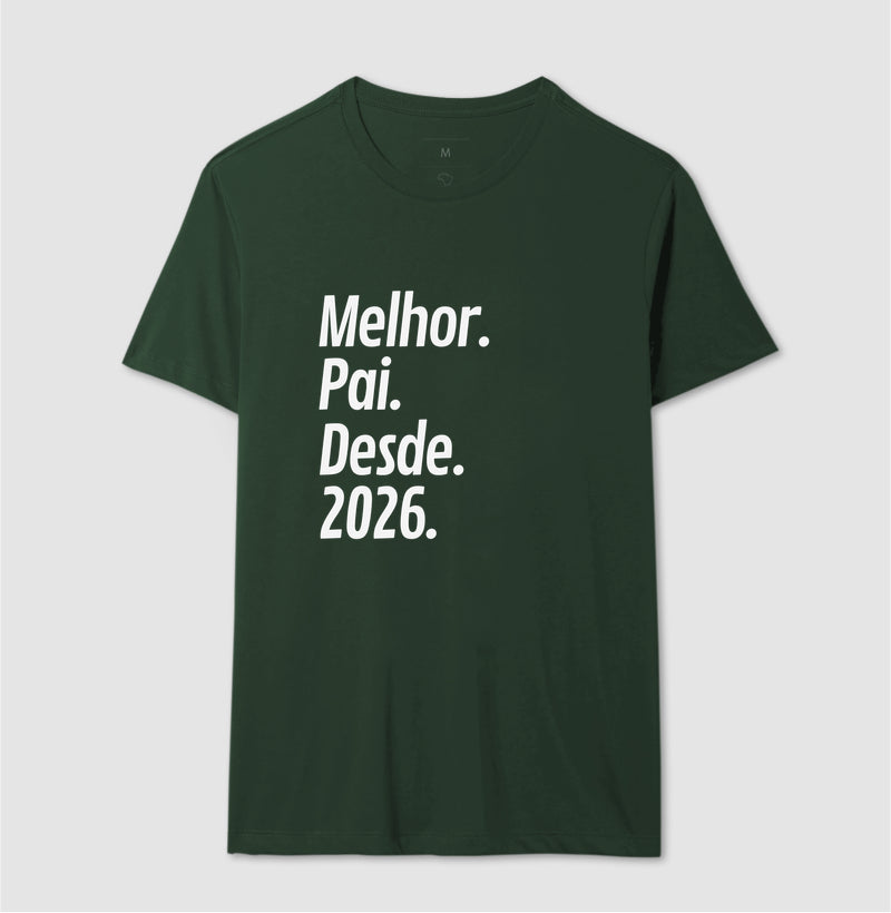 Camiseta Personalizada Melhor Pai Desde ...