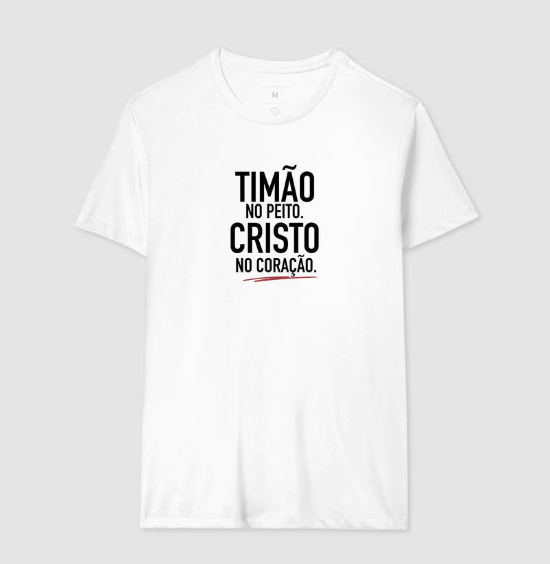 Timão no peito. Cristo no coração.