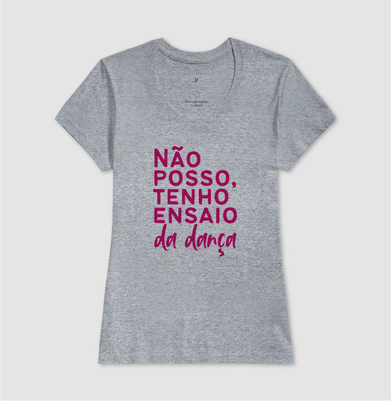 Não posso, tenho ensaio da dança