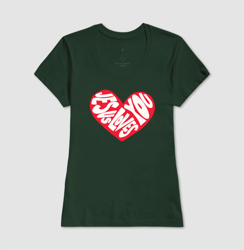 Coração - Jesus Loves You