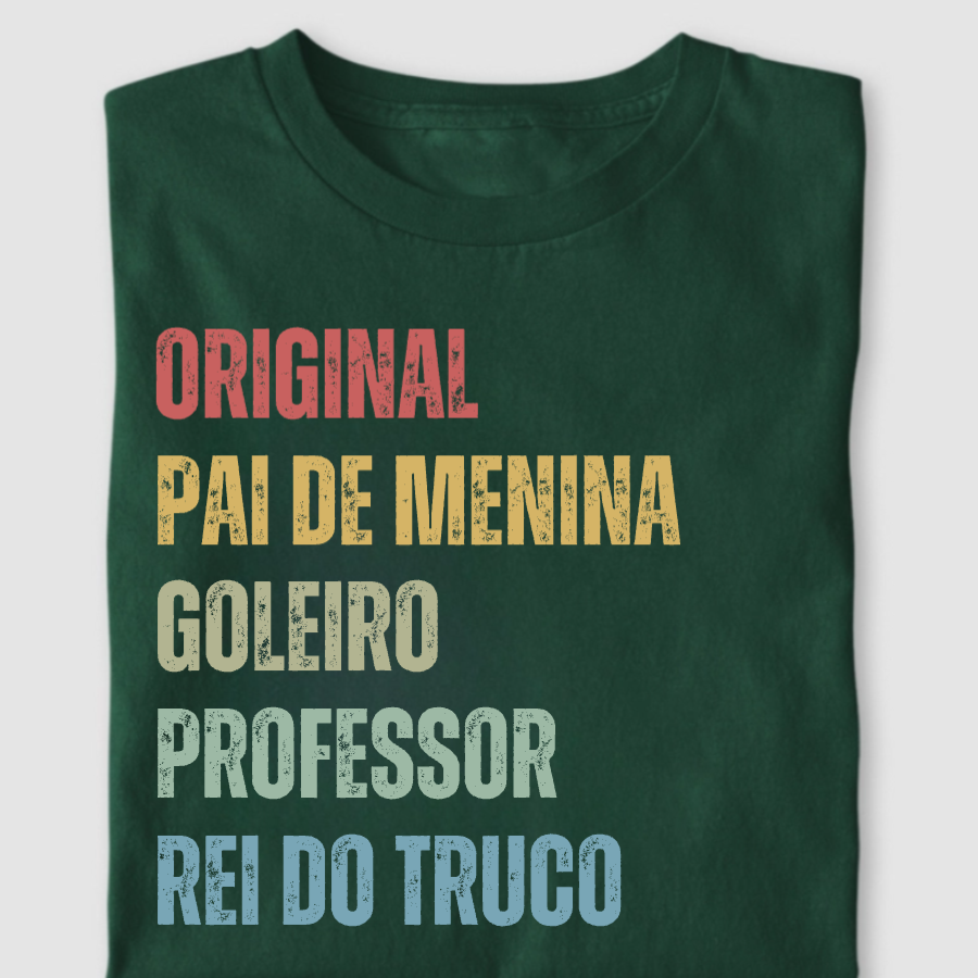 Camiseta Personalizada 5 Palavras que Definem Quem Você Ama