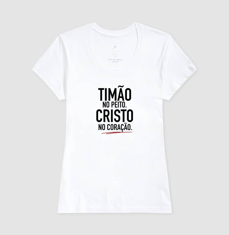 Timão no peito. Cristo no coração.