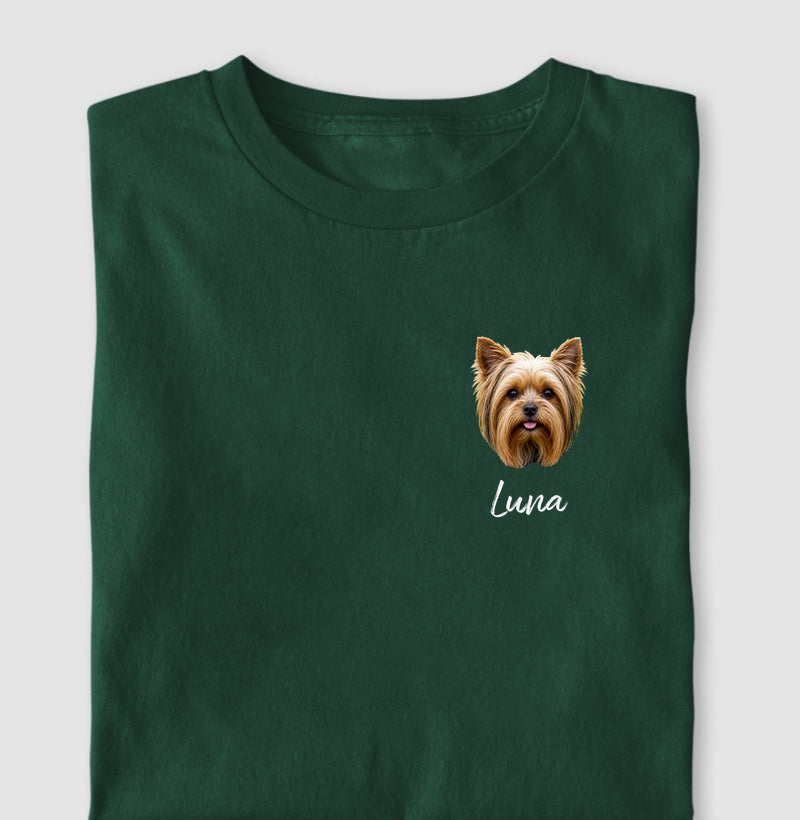 Camiseta Personalizada Pet com Foto e Nome