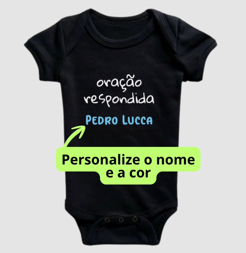 Body Personalizado Oração respondida