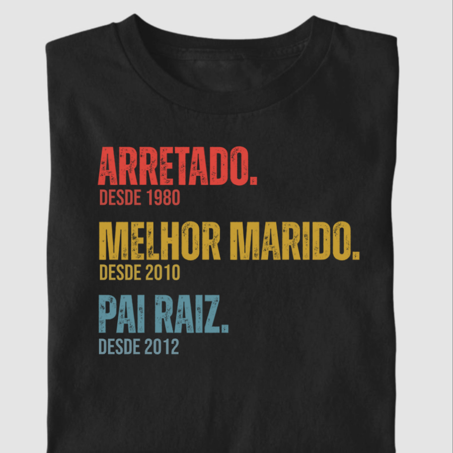 Camiseta Personalizada Lenda, Marido, Pai