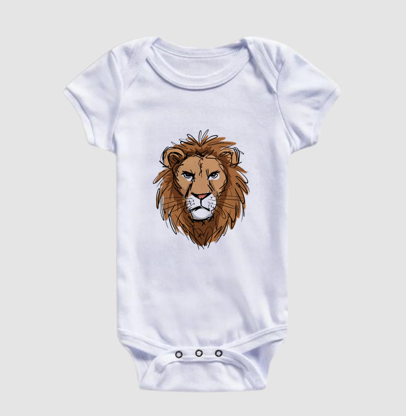Leão Feroz (body bebê)