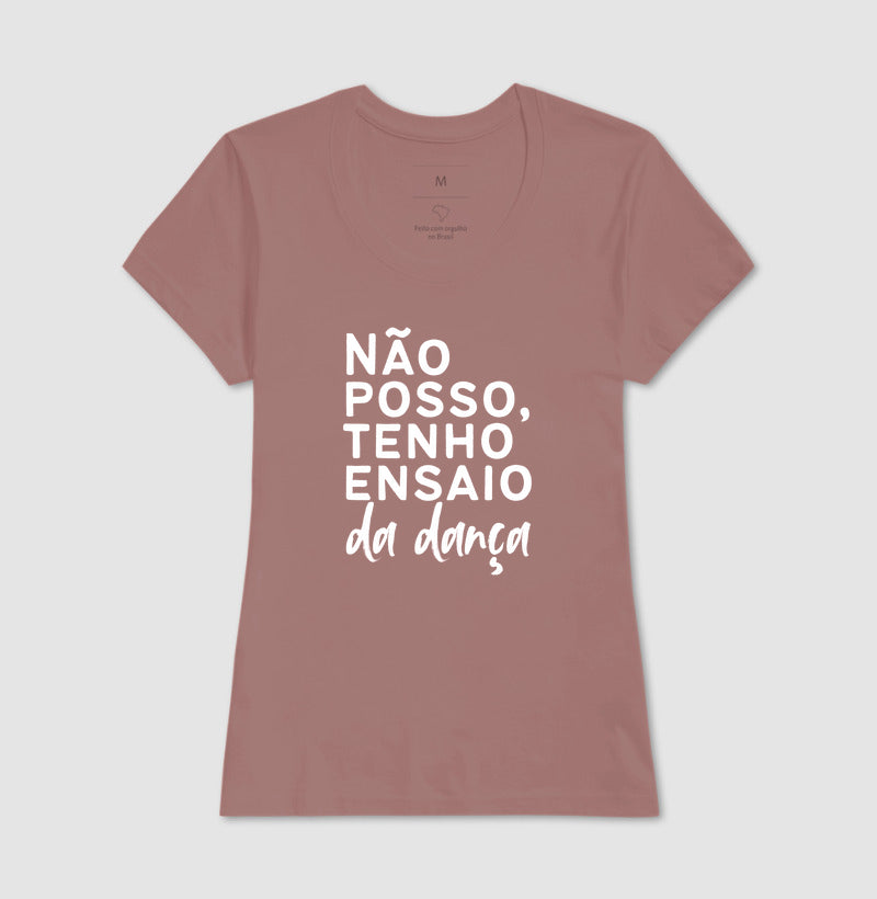 Não posso, tenho ensaio da dança