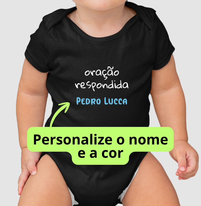 Body Personalizado Oração respondida