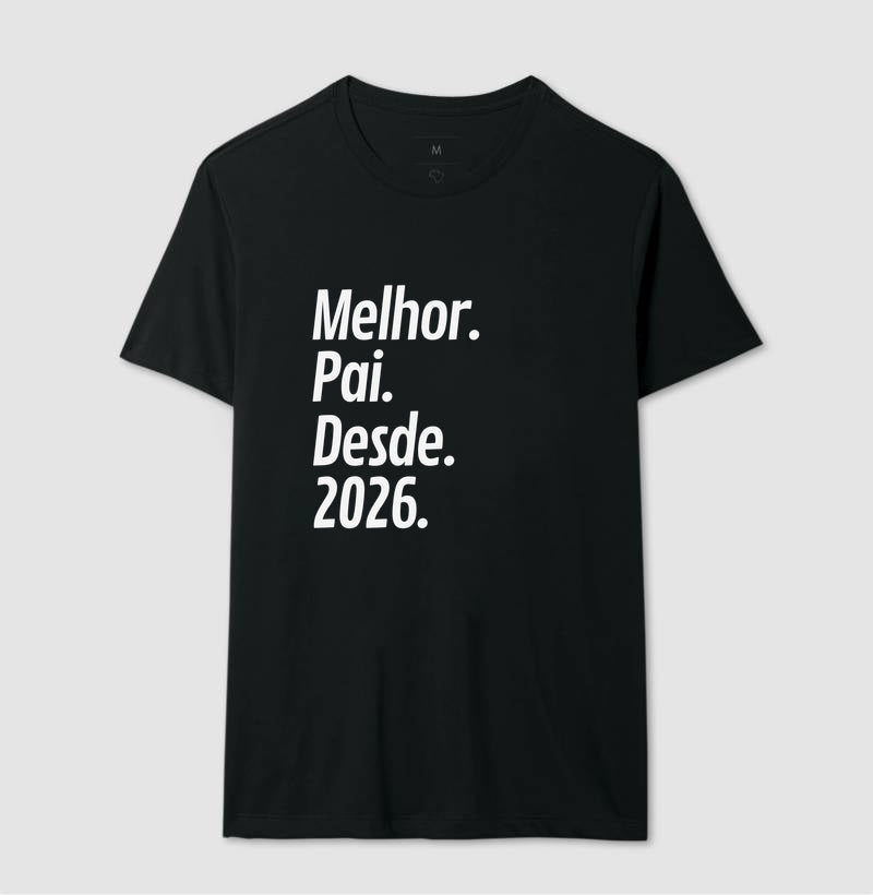 Camiseta Personalizada Melhor Pai Desde ...