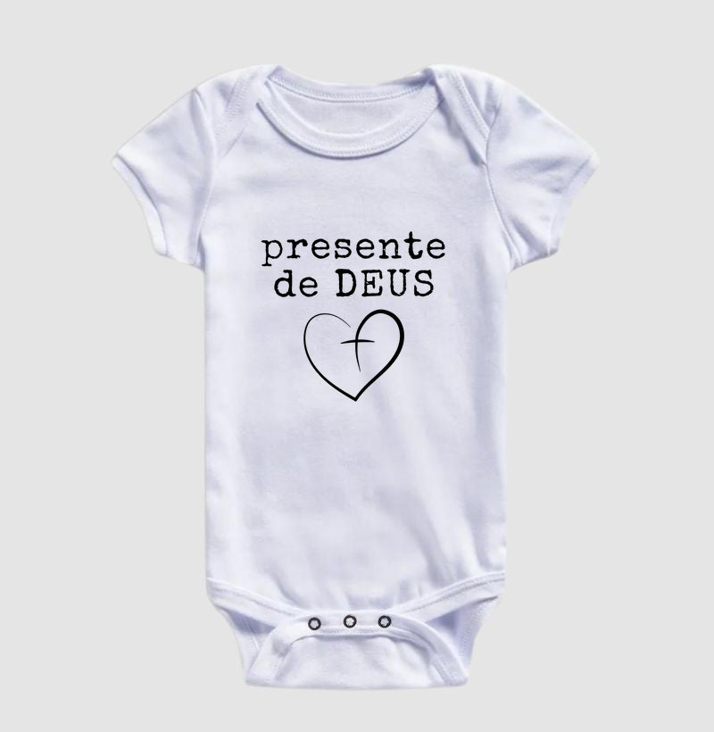 Presente de Deus (body bebê)
