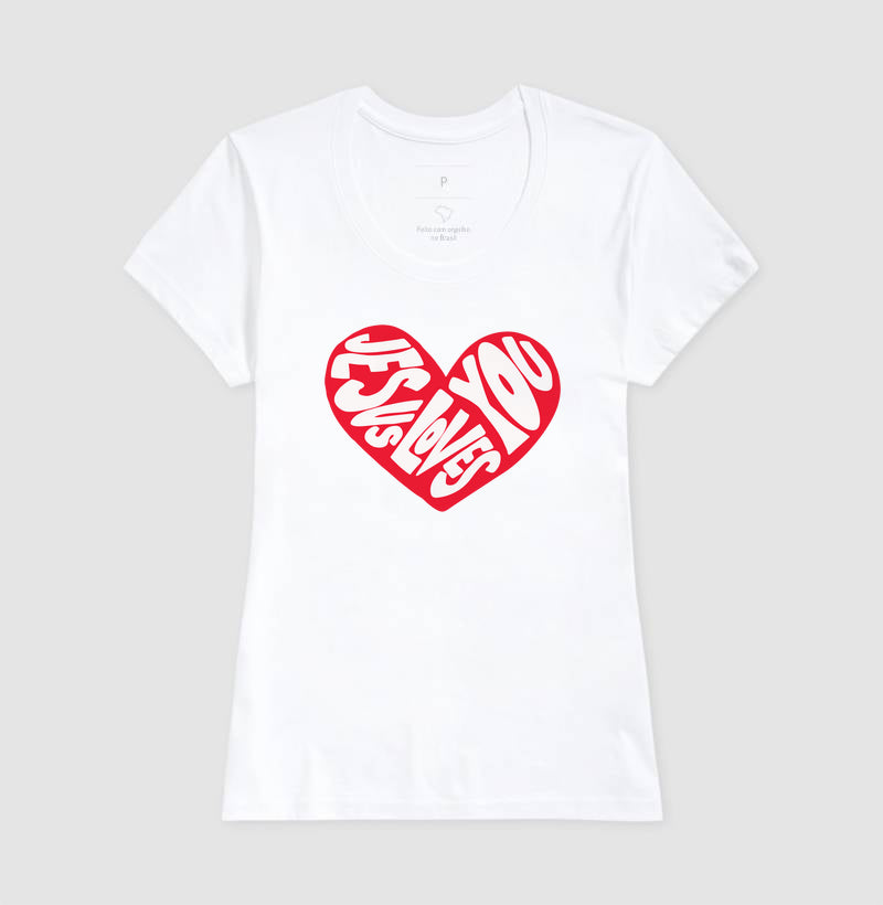 Coração - Jesus Loves You